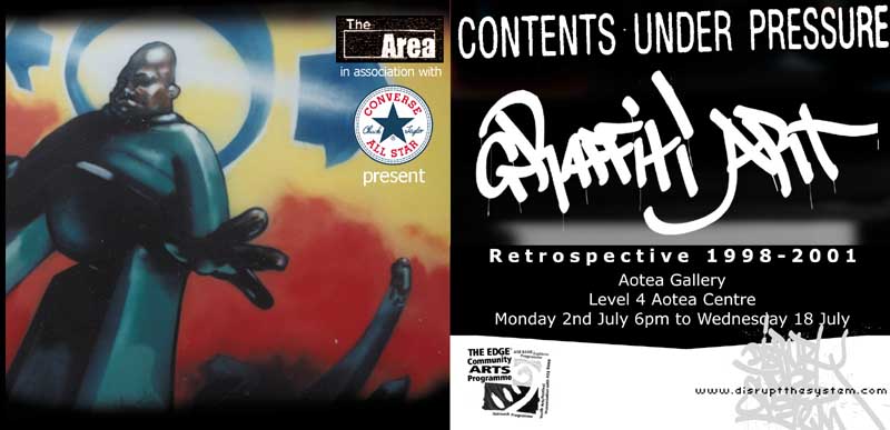 Contents Under Pressure - Graffiti Art Retrospective 1998-2001