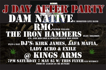 J Day After Party at kings arms